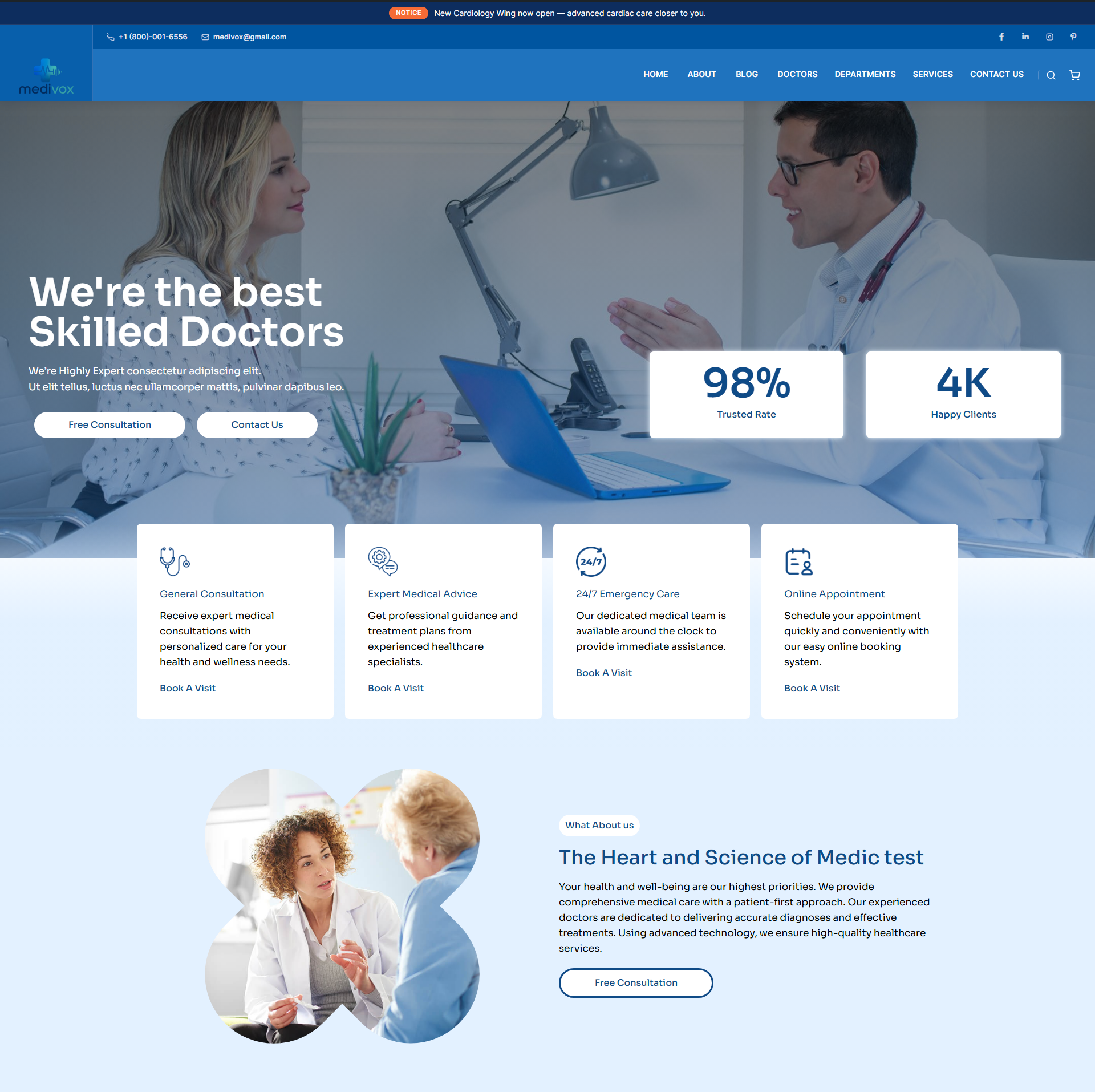 Homepage Hospital